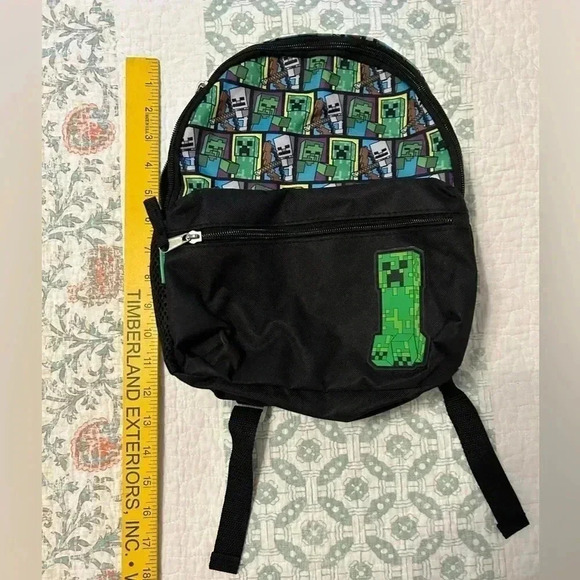 Minecraft MOJANG Creeper Mini-backpack in EUC. Great for back to school. - Picture 9 of 11